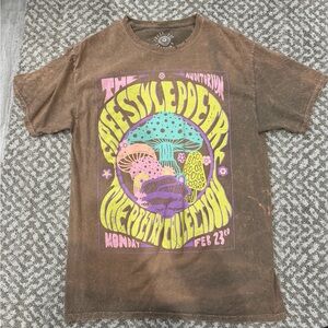 Brown Graphic womens T-Shirt